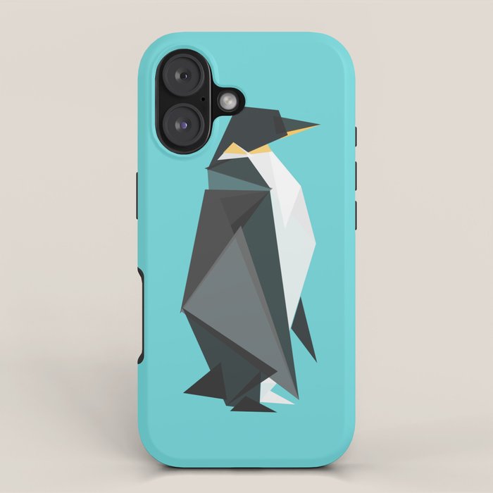 Fractal geometric emperor penguin iPhone Case Gallery Image 1