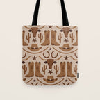 Old Wild West Tote Bag Gallery Image 1