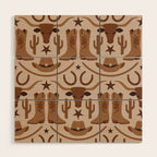 Old Wild West Wood Wall Art Gallery Image 1