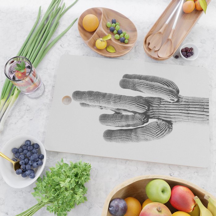 DESERT CACTUS XIX / Scottsdale, Arizona Cutting Board Gallery Image 2