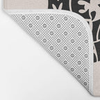 Don't Mind Me in Black Bath Mat Gallery Image 2