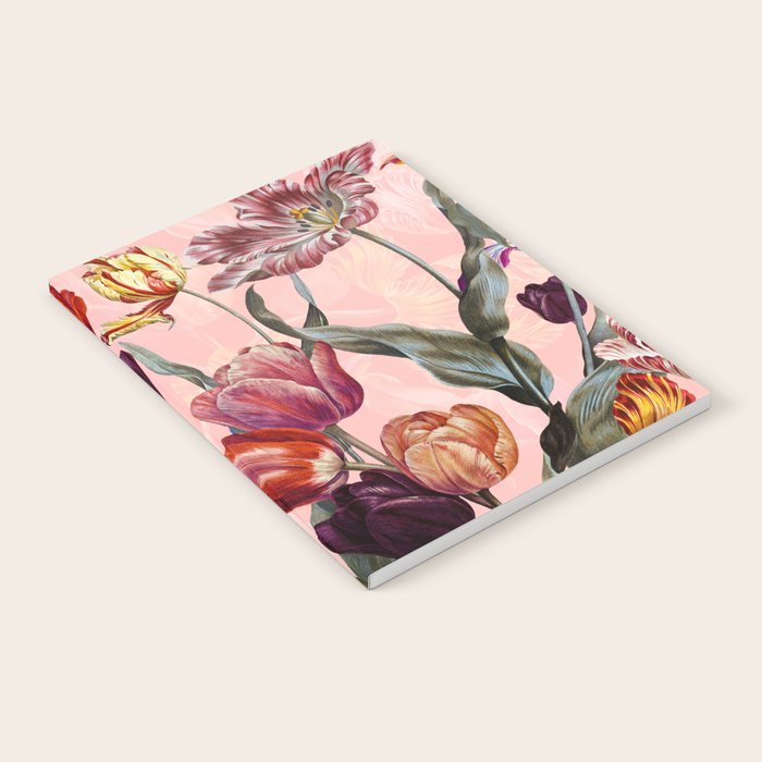 Magic Tulips Pattern III Notebook Gallery Image 2
