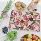 Magic Tulips Pattern III Cutting Board Gallery Image 2