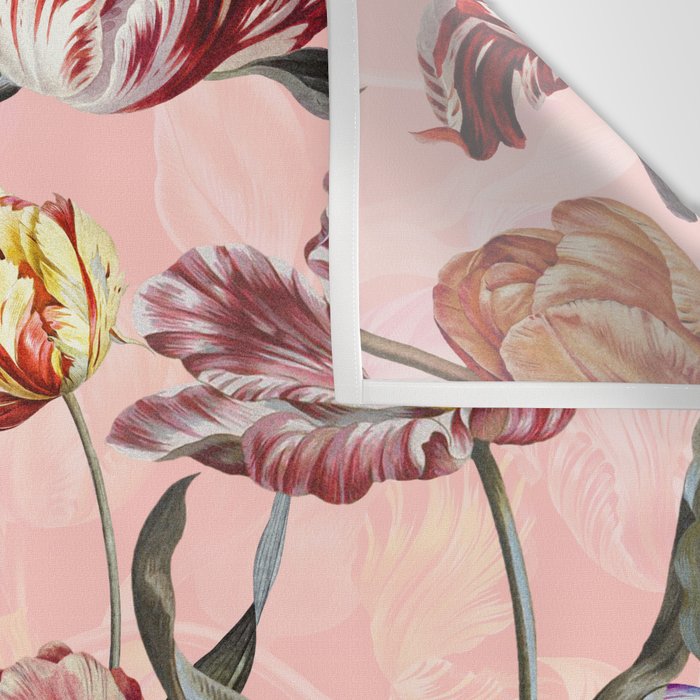 Magic Tulips Pattern III Wall Tapestry Gallery Image 3