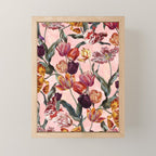 Magic Tulips Pattern III Mini Art Print Gallery Image 1
