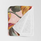 Magic Tulips Pattern III Throw Blanket Gallery Image 3