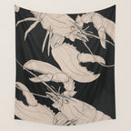 Lobsters 1 Wall Tapestry Gallery Image 4