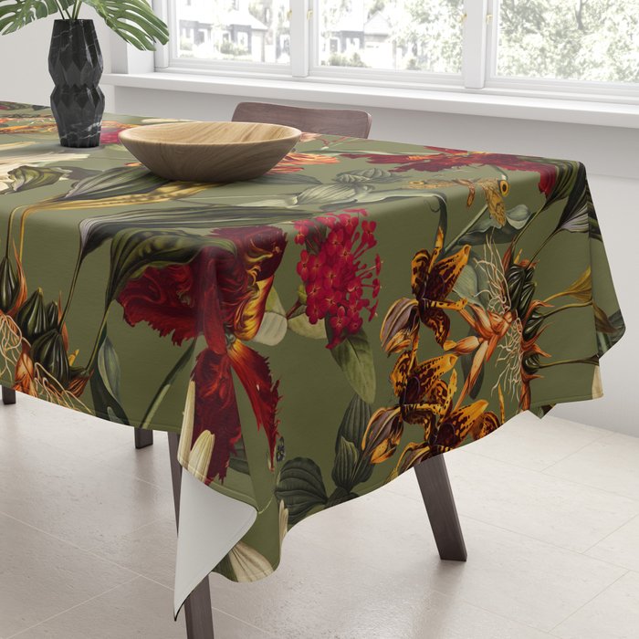 Flower Garden Serenade II Tablecloth Gallery Image 3
