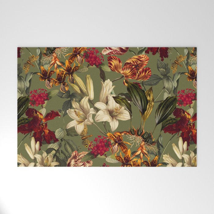 Flower Garden Serenade II Welcome Mat Gallery Image 1