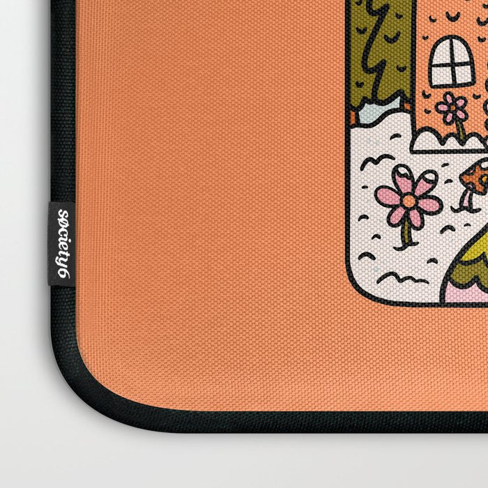 Gemini Gingerbread House Laptop Sleeve Gallery Image 3