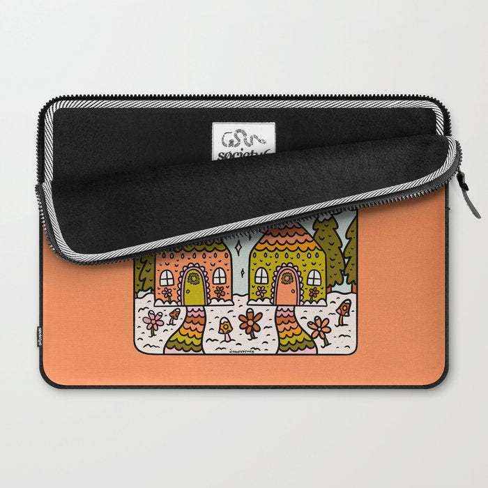 Gemini Gingerbread House Laptop Sleeve Gallery Image 2