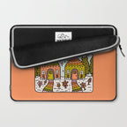 Gemini Gingerbread House Laptop Sleeve Gallery Image 2