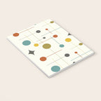 Mid Century Modern Atomic Abstract Pattern Notebook Gallery Image 3