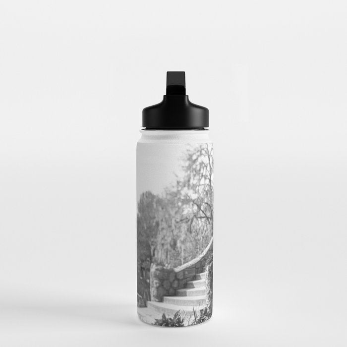 New Orleans City Park black and white photography Water Bottle Gallery Image 3