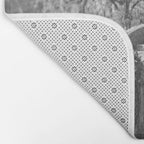 New Orleans City Park black and white photography Bath Mat Gallery Image 2