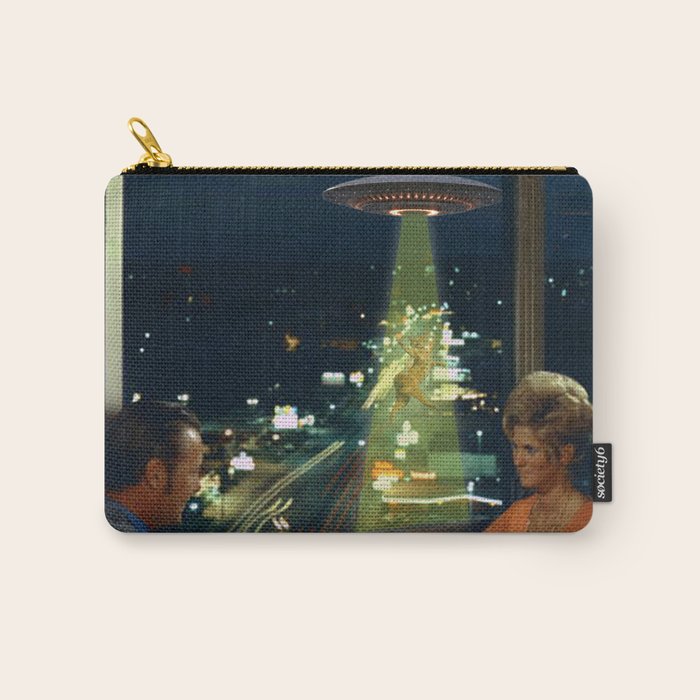 Meow! Cat abduction Carry All Pouch Gallery Image 1