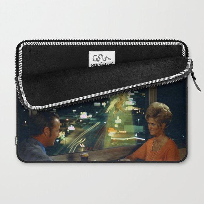 Meow! Cat abduction Laptop Sleeve Gallery Image 2