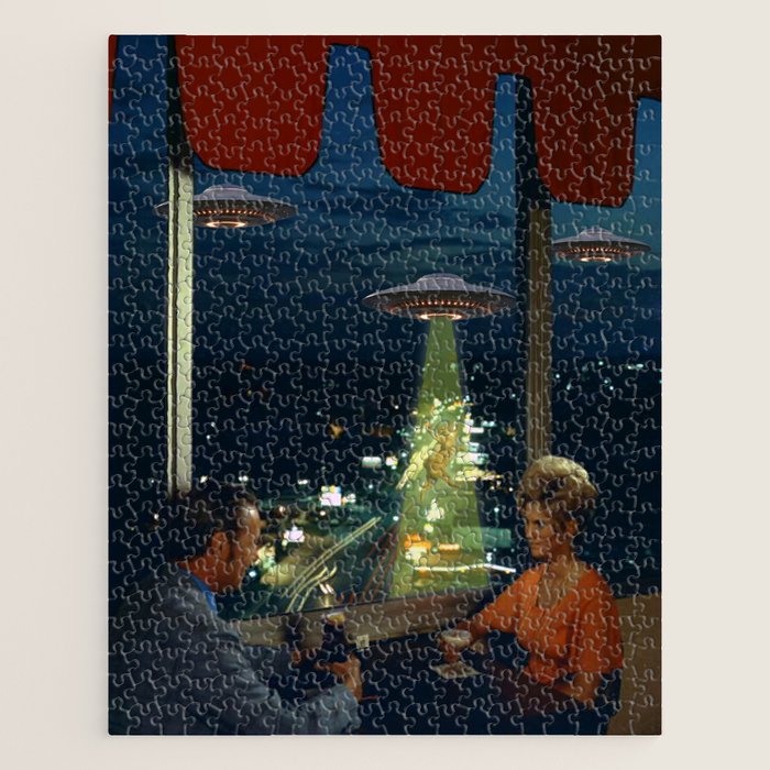 Meow! Cat abduction Jigsaw Puzzle Gallery Image 1