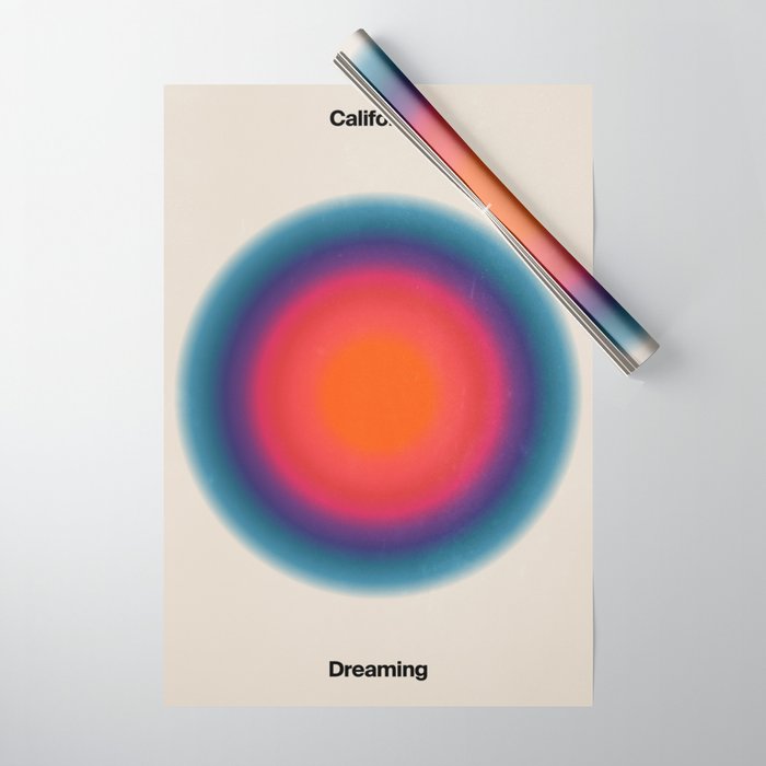 California Dreaming: Off-White Day Edition Wrapping Paper Gallery Image 1