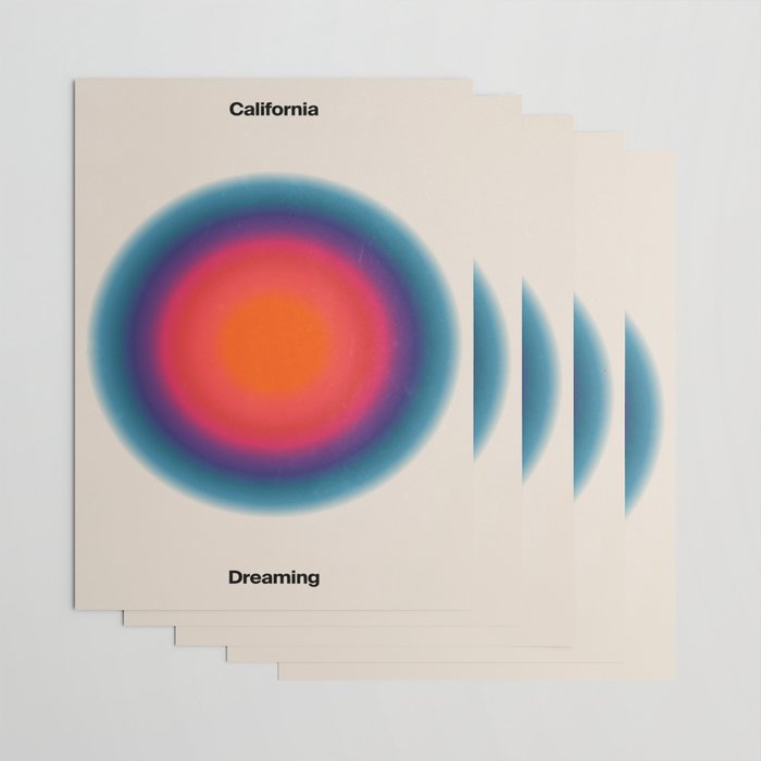 California Dreaming: Off-White Day Edition Wrapping Paper Gallery Image 3