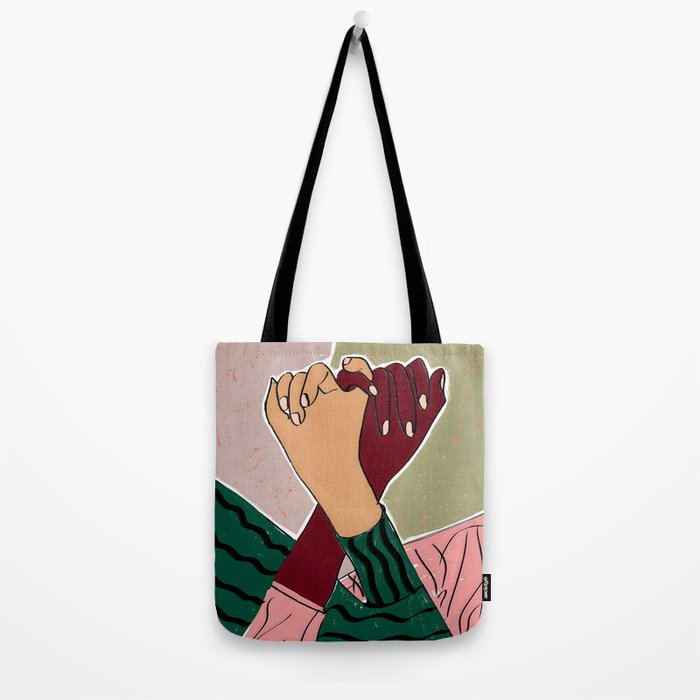Pinky Promise And I Will Keep It Tote Bag Gallery Image 2