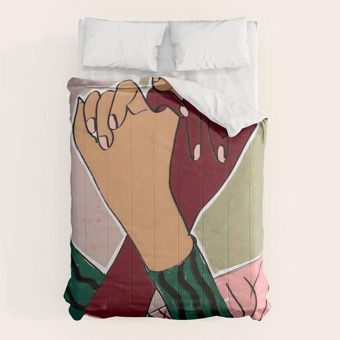 Pinky Promise And I Will Keep It Comforter Gallery Image 1