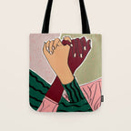 Pinky Promise And I Will Keep It Tote Bag Gallery Image 1