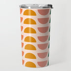 Retro 70s Geometrics Travel Mug Gallery Image 2