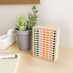 Retro 70s Geometrics Mini Art Print Gallery Image 2