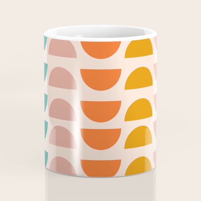 Retro 70s Geometrics Coffee Mug Gallery Image 4