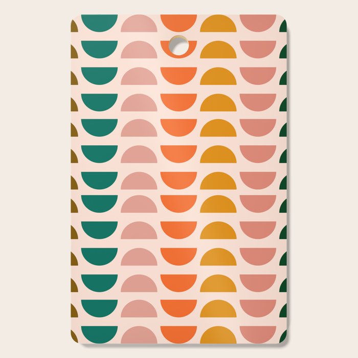 Retro 70s Geometrics Cutting Board Gallery Image 1
