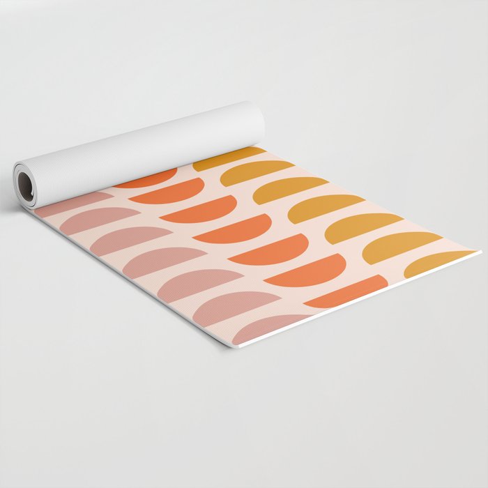 Retro 70s Geometrics Yoga Mat Gallery Image 2