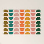 Retro 70s Geometrics Welcome Mat Gallery Image 1