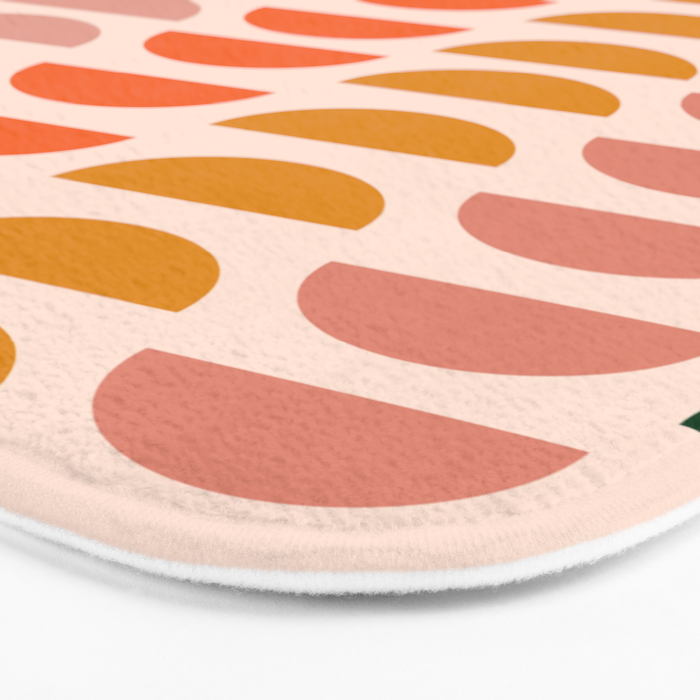 Retro 70s Geometrics Bath Mat Gallery Image 3