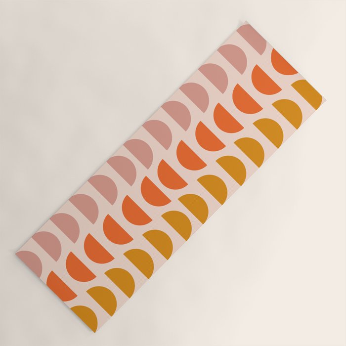 Retro 70s Geometrics Yoga Mat Gallery Image 1