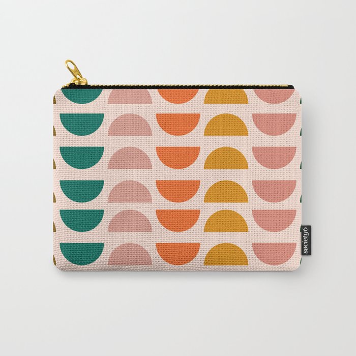 Retro 70s Geometrics Carry All Pouch Gallery Image 1