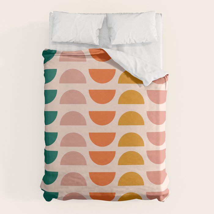 Retro 70s Geometrics Duvet Cover Gallery Image 6