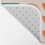 Retro 70s Geometrics Bath Mat Gallery Image 2