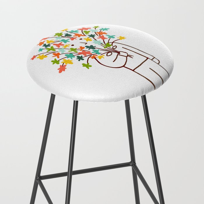 I bring flowers Stool Gallery Image 2