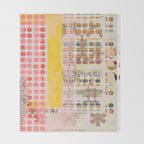 another daydream night flow mittwoch Throw Blanket Gallery Image 2