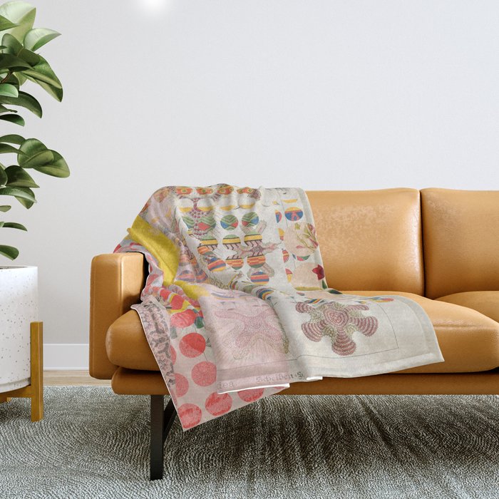 another daydream night flow mittwoch Throw Blanket Gallery Image 1