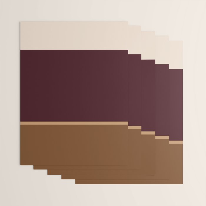 Contemporary Color Block XXV Wrapping Paper Gallery Image 3