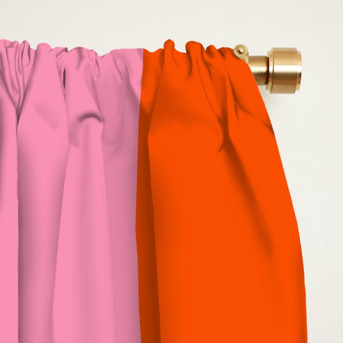 Rainbow Pop Colourful Vertical Stripe Pattern Window Curtain Gallery Image 2