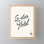 5-star hotel Mini Art Print Gallery Image 1