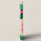 Such Cute Flowers Colorful Retro Pop Floral Pattern iPhone Case Gallery Image 2