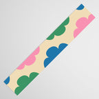 Such Cute Flowers Colorful Retro Pop Floral Pattern Table Runner Gallery Image 3
