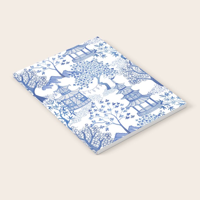 Pagoda Forest Blue and White Notebook Gallery Image 2