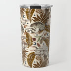 Mushrooms in moon forest A Travel Mug Gallery Image 1