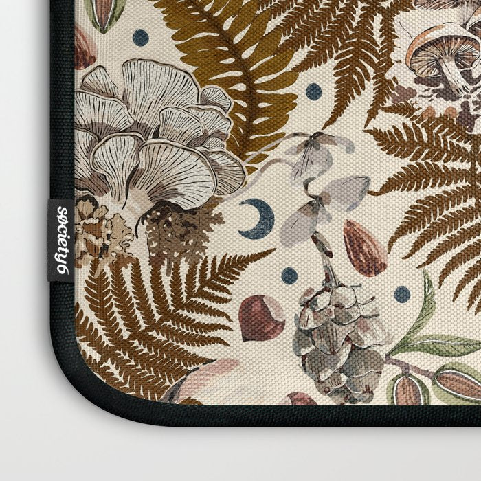 Mushrooms in moon forest A Laptop Sleeve Gallery Image 3