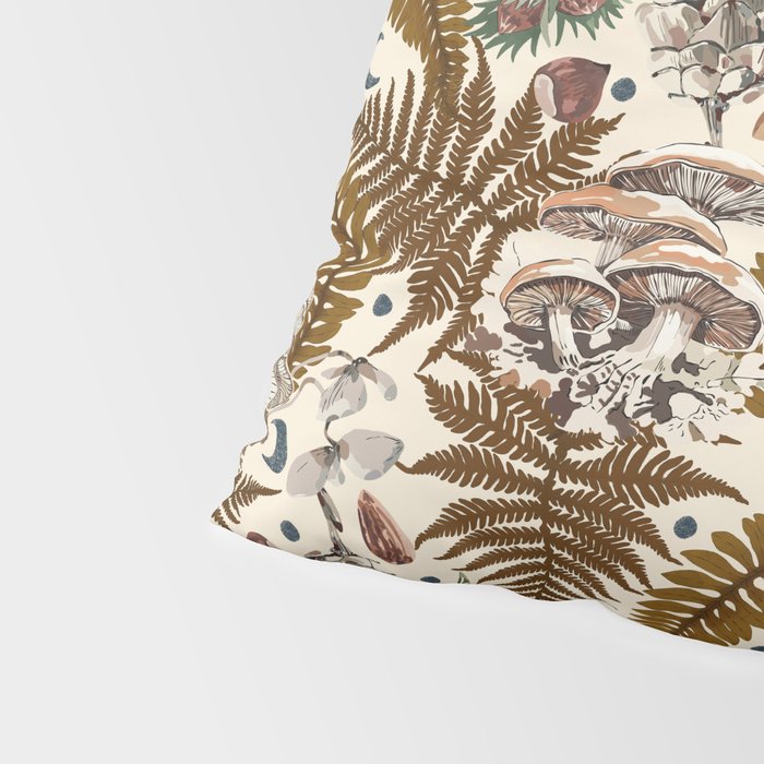 Mushrooms in moon forest A Pillow Sham Gallery Image 4